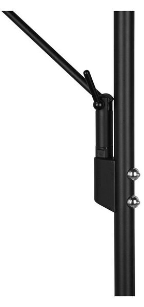 Lampa stojąca LED ze ściemniaczem w kolorze matowej czerni (wysokość 180 cm) Brantford – Trio
