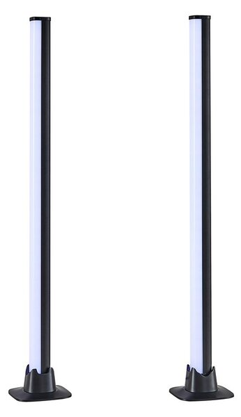 Czarna metalowa lampa stołowa LED (wysokość 55 cm) Boy – Reality