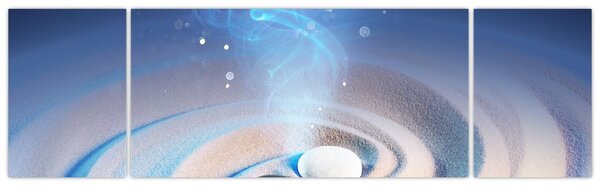 Obraz - Eteryczny yin-yang (170x50 cm)