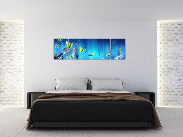 Obraz - Wolność (170x50 cm)