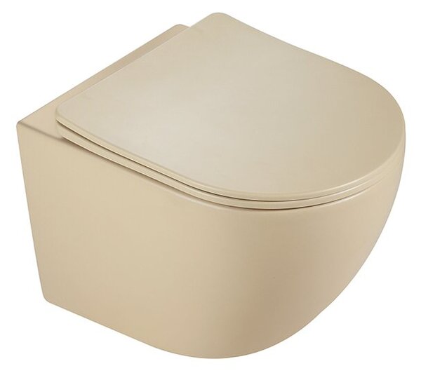 Miska WC HYDROSAN PEAK-CAP-RIM-03 Owalny Cappuccino