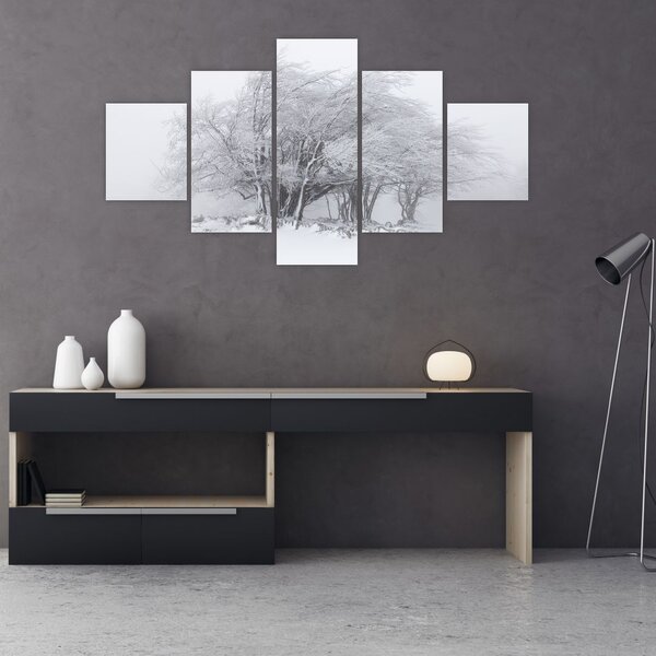 Obraz - Biała zima (125x70 cm)