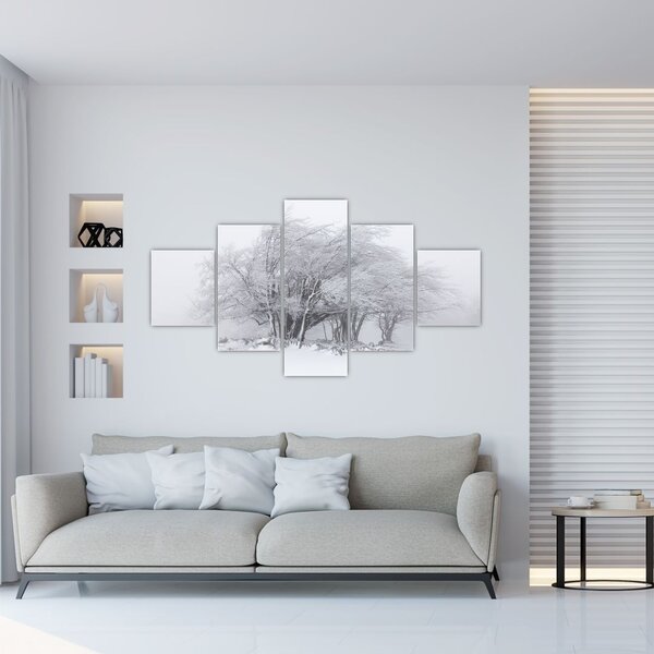 Obraz - Biała zima (125x70 cm)
