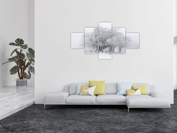 Obraz - Biała zima (125x70 cm)