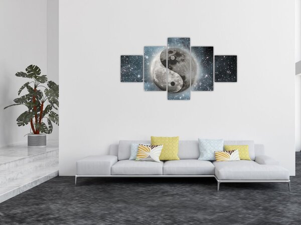 Obraz - Kosmiczna Równowaga (125x70 cm)