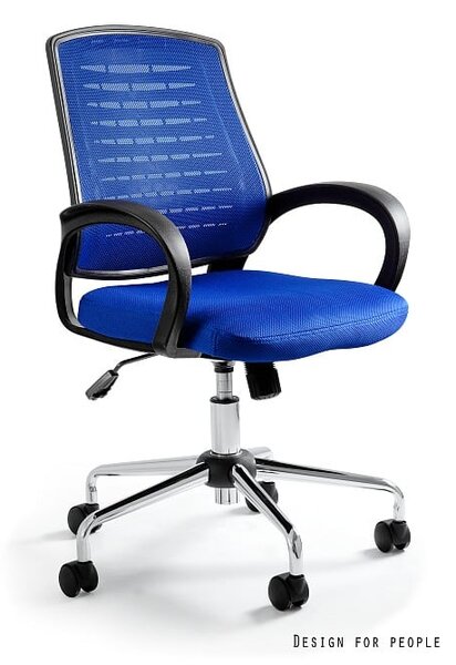 Fotel biurowy AWARD niebieski