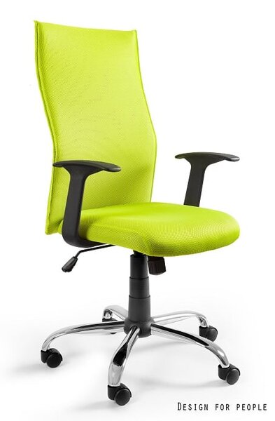 Fotel biurowy BLACK ON BLACK zielony