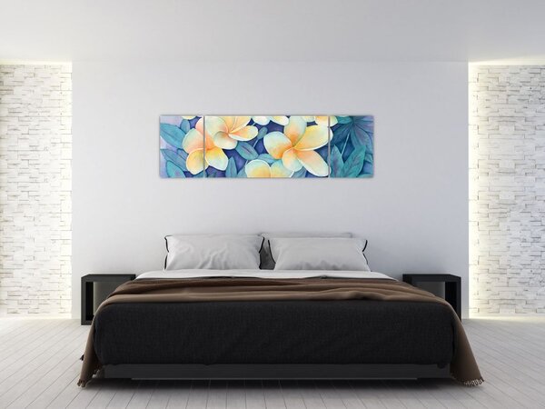 Obraz - Tropikalne krzewy (170x50 cm)