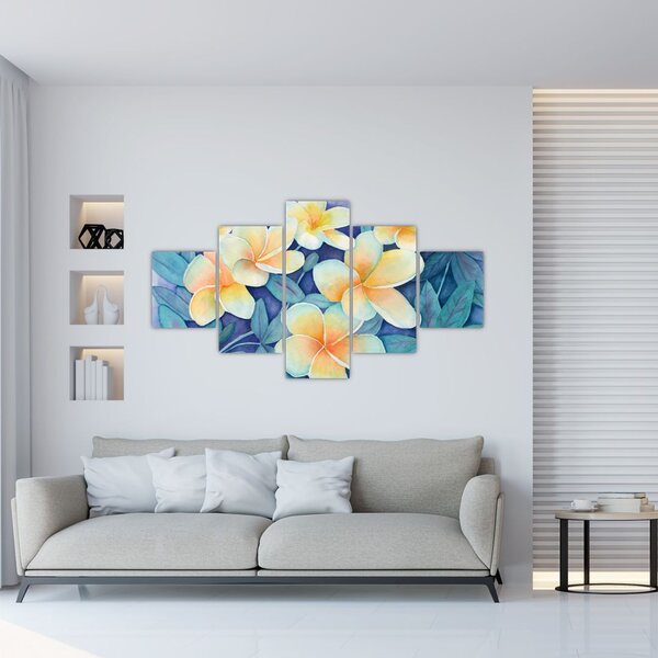 Obraz - Tropikalne krzewy (125x70 cm)
