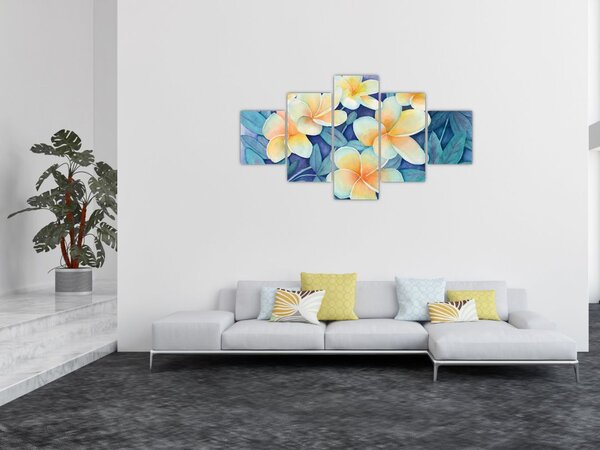 Obraz - Tropikalne krzewy (125x70 cm)