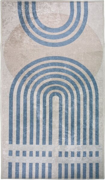 Niebiesko-szary dywan 140x80 cm – Vitaus