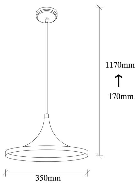 Czarna metalowa lampa wisząca Opviq lights Leon