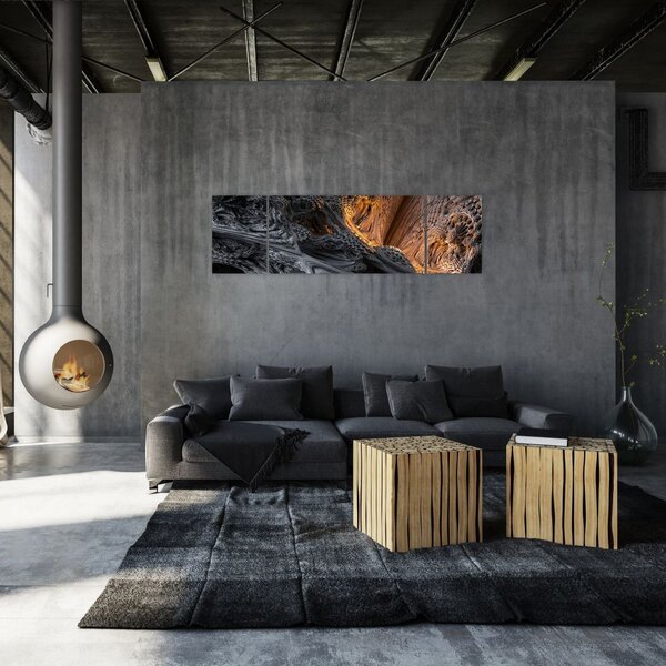 Obraz - Spojrzenie do środka (170x50 cm)
