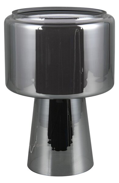 Szara lampa stołowa (wysokość 29 cm) Rocka – Trio