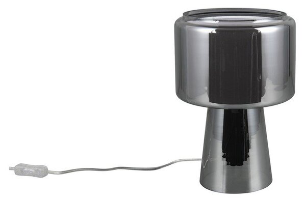Szara lampa stołowa (wysokość 29 cm) Rocka – Trio