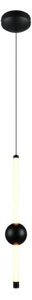 Lampa wisząca LED ze ściemniaczem w kolorze matowej czerni Melita – Trio