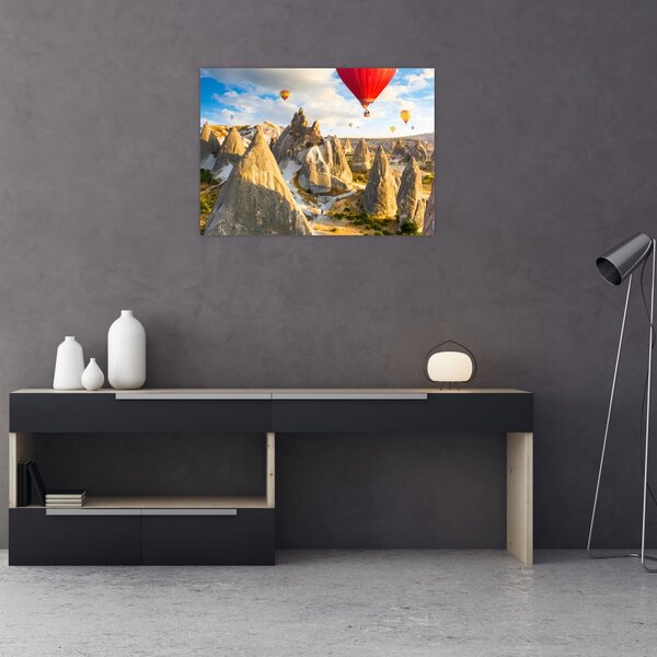 Obraz - Balony na ogrzane powietrze (70x50 cm)