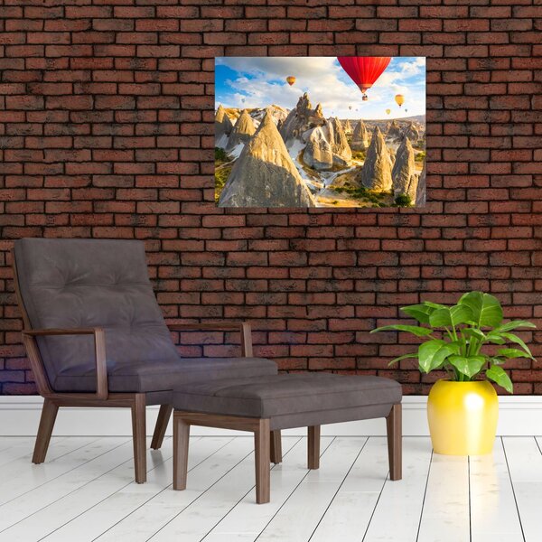 Obraz - Balony na ogrzane powietrze (70x50 cm)