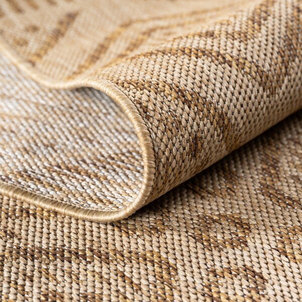 Beżowy okrągły dywan odpowiedni na zewnątrz ø 160 cm Mira 1452 – Ayyildiz Carpets