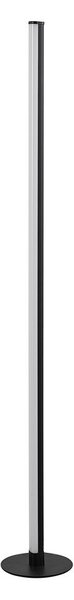 Czarna lampa stojąca LED (wysokość 110 cm) Tendo – Reality