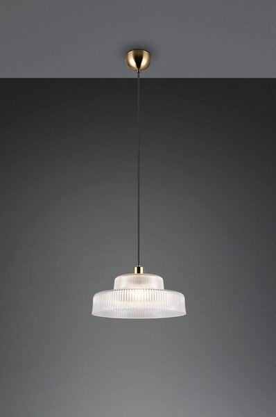 Lampa wisząca ze szklanym kloszem ø 35 cm Abella – Reality