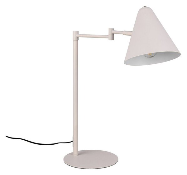 Lampa stołowa z elastyczną konstrukcją w kolorze kości słoniowej (wysokość 50,5 cm) Cosima – Trio