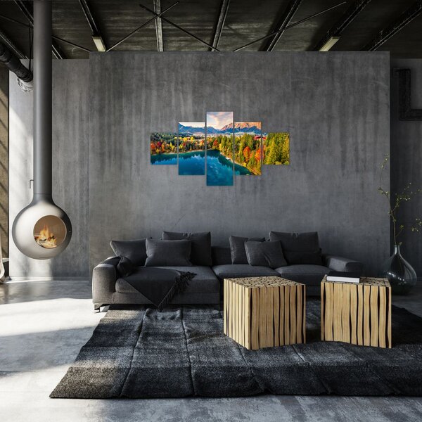 Obraz - Jezioro Urisee, Austria (125x70 cm)
