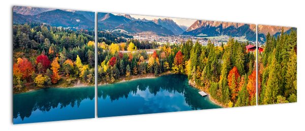 Obraz - Jezioro Urisee, Austria (170x50 cm)