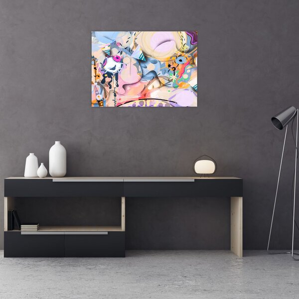 Obraz - Abstrakcja bajki (70x50 cm)