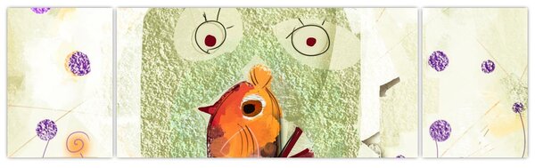 Obraz- Dusza ptaka (170x50 cm)