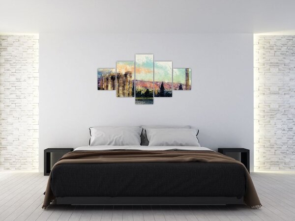 Obraz - Akropol, Ateny, Grecja (125x70 cm)
