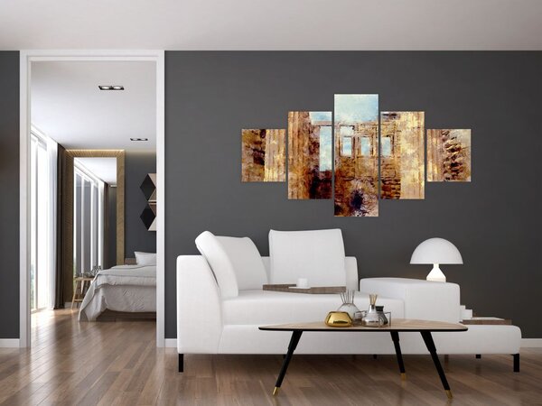 Obraz - Erechtejon, Ateny, Grecja (125x70 cm)