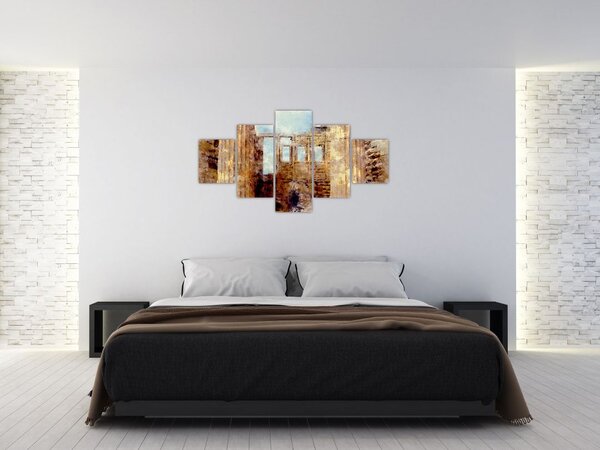 Obraz - Erechtejon, Ateny, Grecja (125x70 cm)
