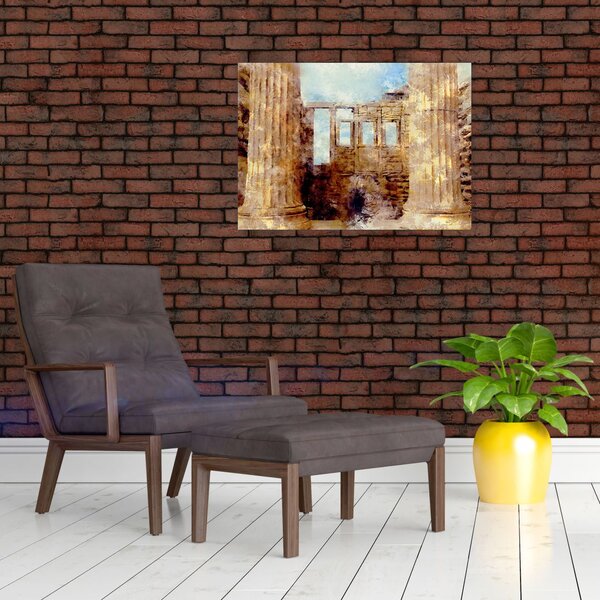 Obraz - Erechtejon, Ateny, Grecja (70x50 cm)