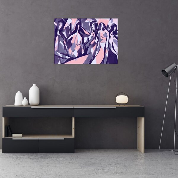 Obraz - Abstrakcyjne kobiety (70x50 cm)