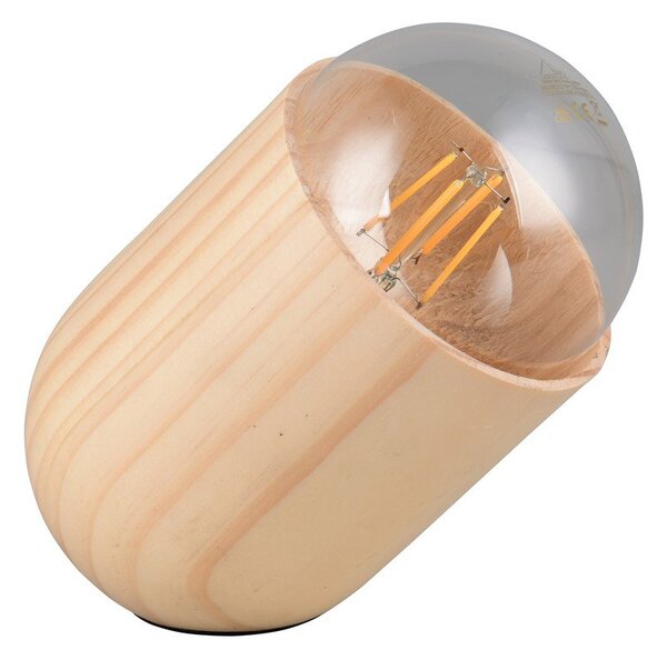 Beżowa lampa stołowa (wysokość 13,5 cm) Nara – Reality