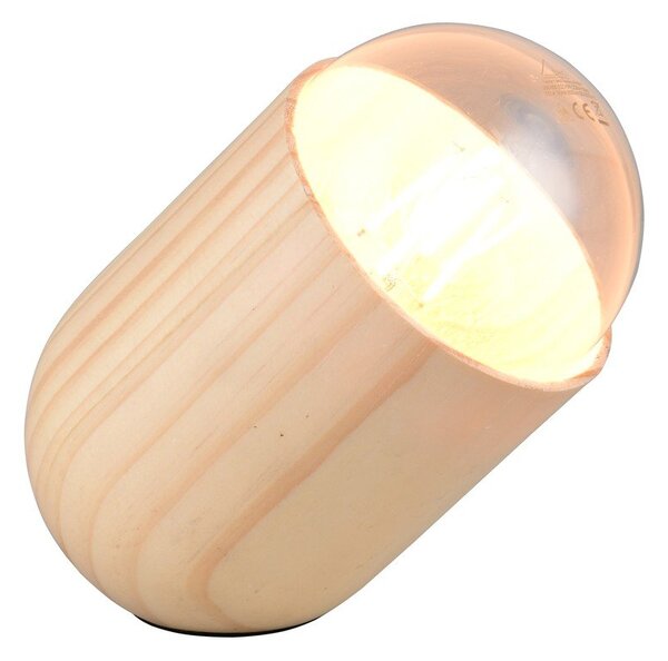 Beżowa lampa stołowa (wysokość 13,5 cm) Nara – Reality