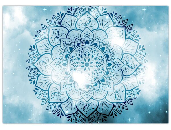 Obraz - Niebiańska mandala (70x50 cm)