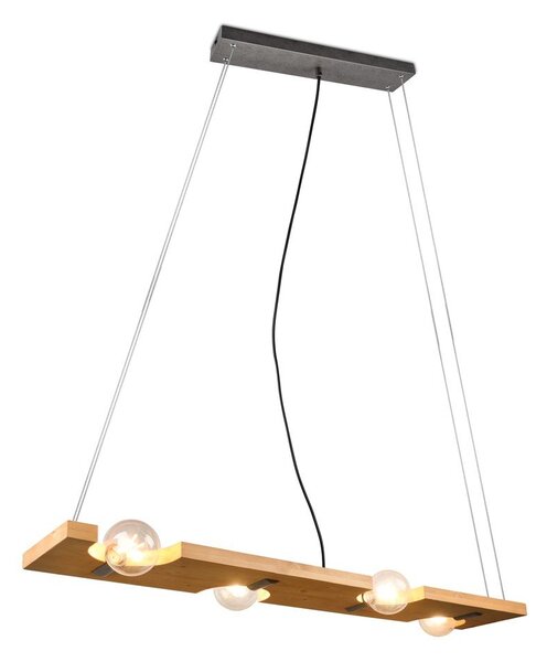 Lampa wisząca w naturalnym kolorze Tailor – Trio