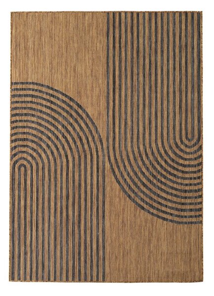 Czarny/brązowy dywan odpowiedni na zewnątrz 160x230 cm Mira 1453 – Ayyildiz Carpets