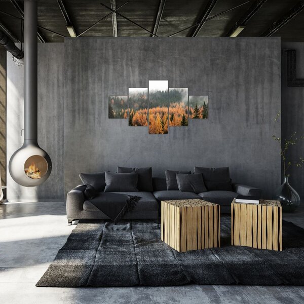 Obraz - Jesienny las (125x70 cm)