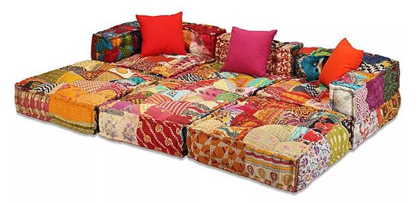 Modułowa patchworkowa sofa M5-N16