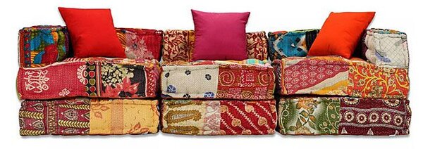 Modułowa patchworkowa sofa M5-N16