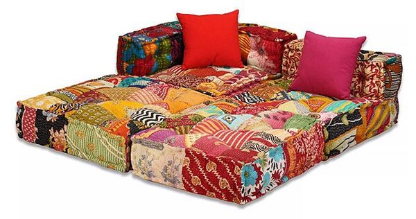Modułowa patchworkowa sofa M5-N16