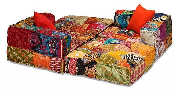 Modułowa patchworkowa sofa M5-N16