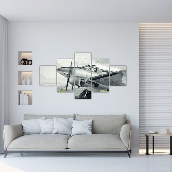 Obraz - Samolot (125x70 cm)