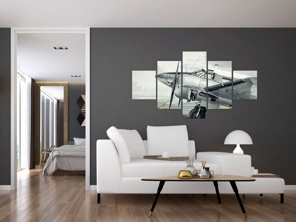 Obraz - Samolot (125x70 cm)