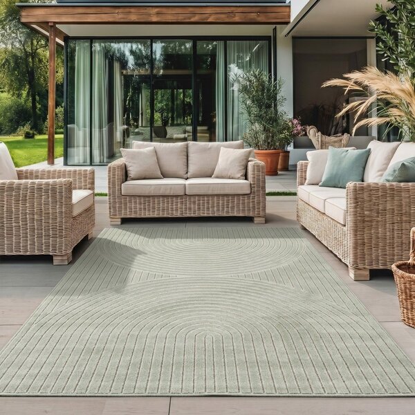 Zielony dywan odpowiedni na zewnątrz 140x200 cm Nova 1201 – Ayyildiz Carpets