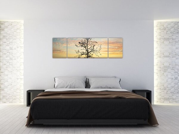 Obraz - Drzewo na pustyni (170x50 cm)