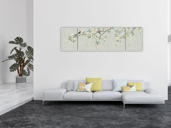 Obraz - Ptasie gniazdo (170x50 cm)